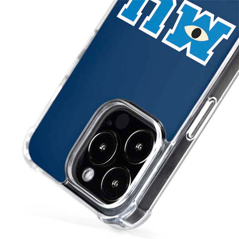 Disney Monsters University MU Logo iPhone 15 Pro MagSafe Case